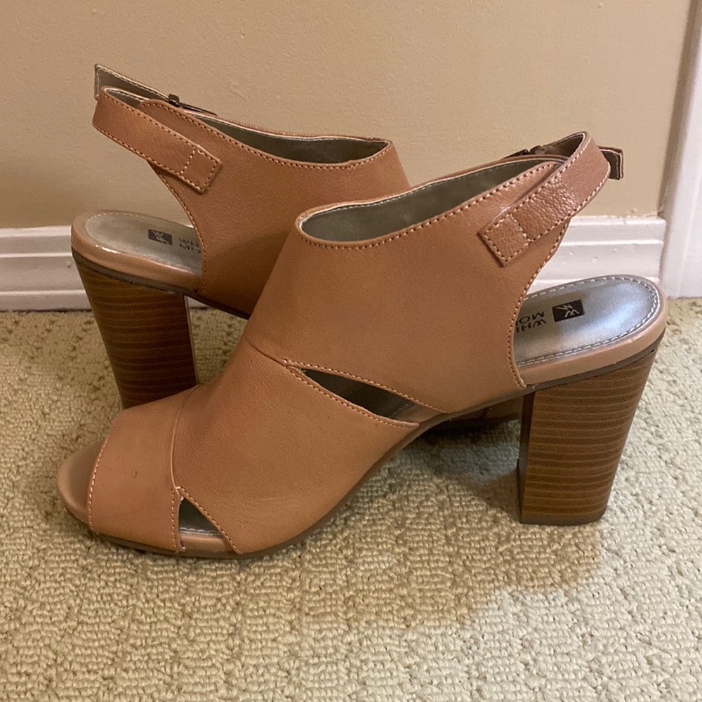 White Mountain Block Heels